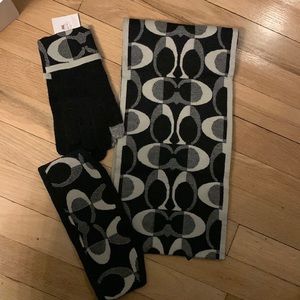 Brand new with tags scarf, glove and ear warmer band